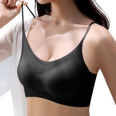 画像2: 接触冷感 ブラジャー 涼しいブラ 夏ブラ  育乳 吸水速乾 下着 インナー 冷感ブラ 涼しいブラジャー ノンワイヤー 夜用 暑さ対策 (2)