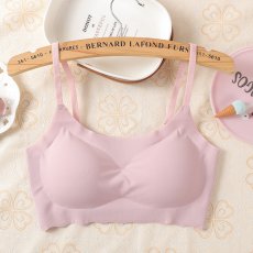 画像1: 涼感ブラ 超接触冷感ブラ 快適なブラジャー 揺れない シームレスブラ ナイトブラ  (1)