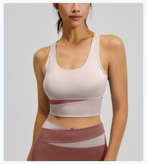 画像9: YOGA　ヨガウェア　カップ付きキャミ　ブラトップ　タンクトップ　最安値中国縫製工場 (9)