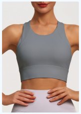 画像6: スポーツインナー　ヨガウェア　下着縫製　パッド付け　伸縮性が強い　揺れない　カップ付き　 (6)
