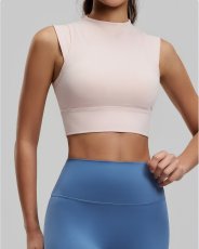 画像4: スポーツブラ　ヨガウェア　カップ付き　インナー下着　100％検品　品質厳守　中国義烏縫製工場　2026年新作 (4)