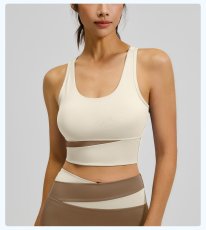 画像12: YOGA　ヨガウェア　カップ付きキャミ　ブラトップ　タンクトップ　最安値中国縫製工場 (12)
