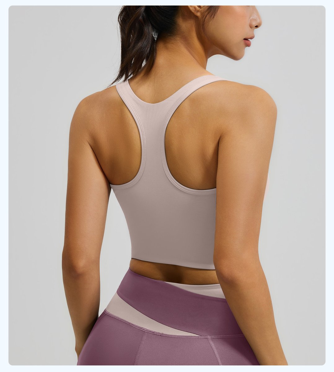 画像4: YOGA　ヨガウェア　カップ付きキャミ　ブラトップ　タンクトップ　最安値中国縫製工場 (4)