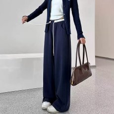 画像5: ワイドパンツ 2026春 ストレッチ ズボン 美脚　累計300万枚販売　さらてろ生地春 (5)