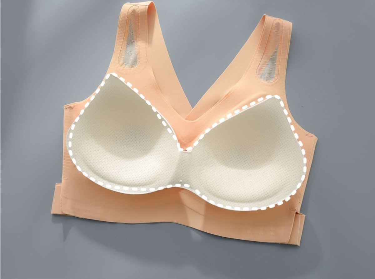 画像6: ブラジャー シームレス ブラ ノンワイヤーブラ リラックスブラ (6)