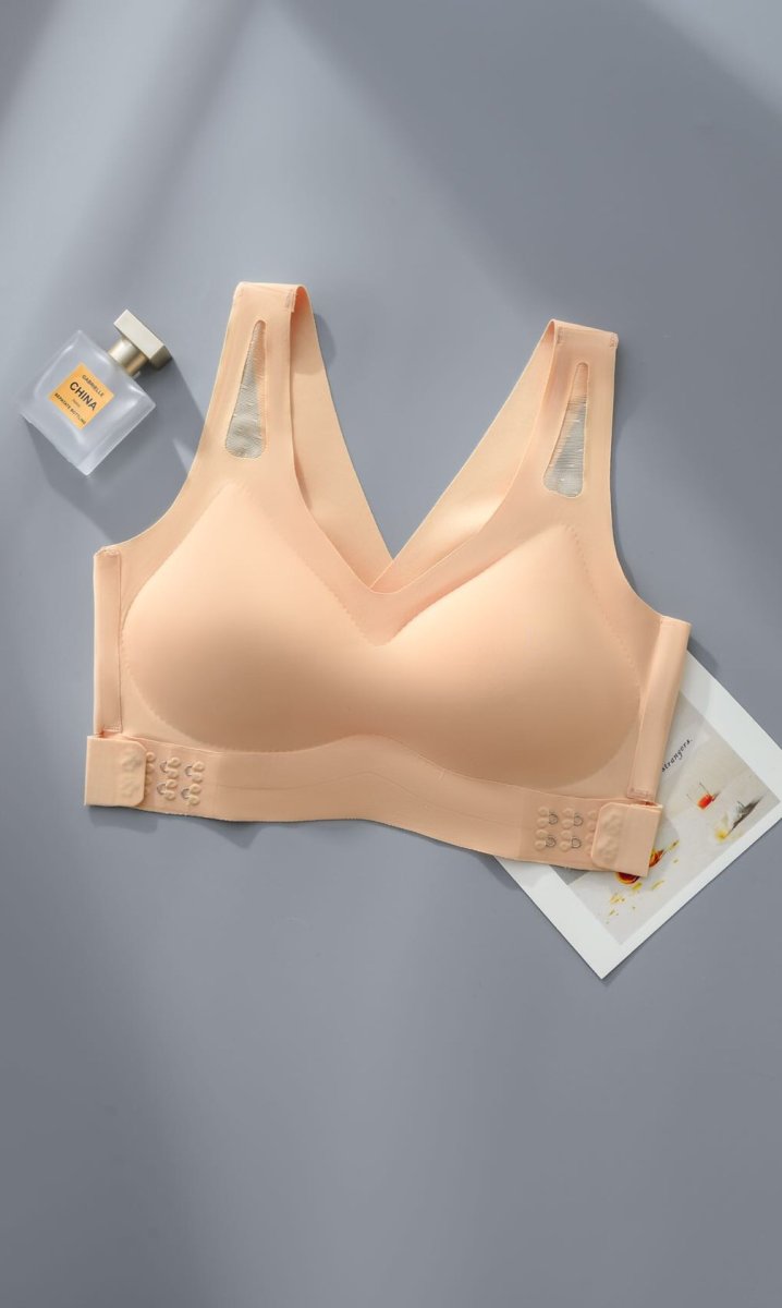 画像7: ブラジャー シームレス ブラ ノンワイヤーブラ リラックスブラ (7)