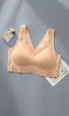 画像7: ブラジャー シームレス ブラ ノンワイヤーブラ リラックスブラ (7)