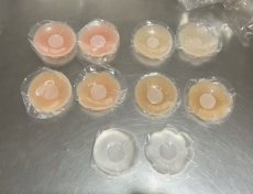 画像2: シリコン パッド ニップル カバー ソフト ノーブラ感覚 水着用 ビキニ用 フィットネス (2)